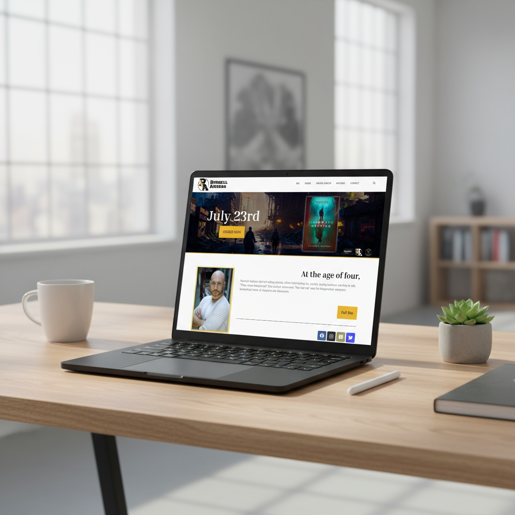 Russell Anders Book Mockup